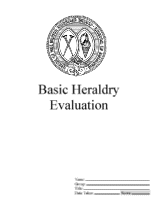 Click here to open the Basic Heraldry Evaluation .doc file